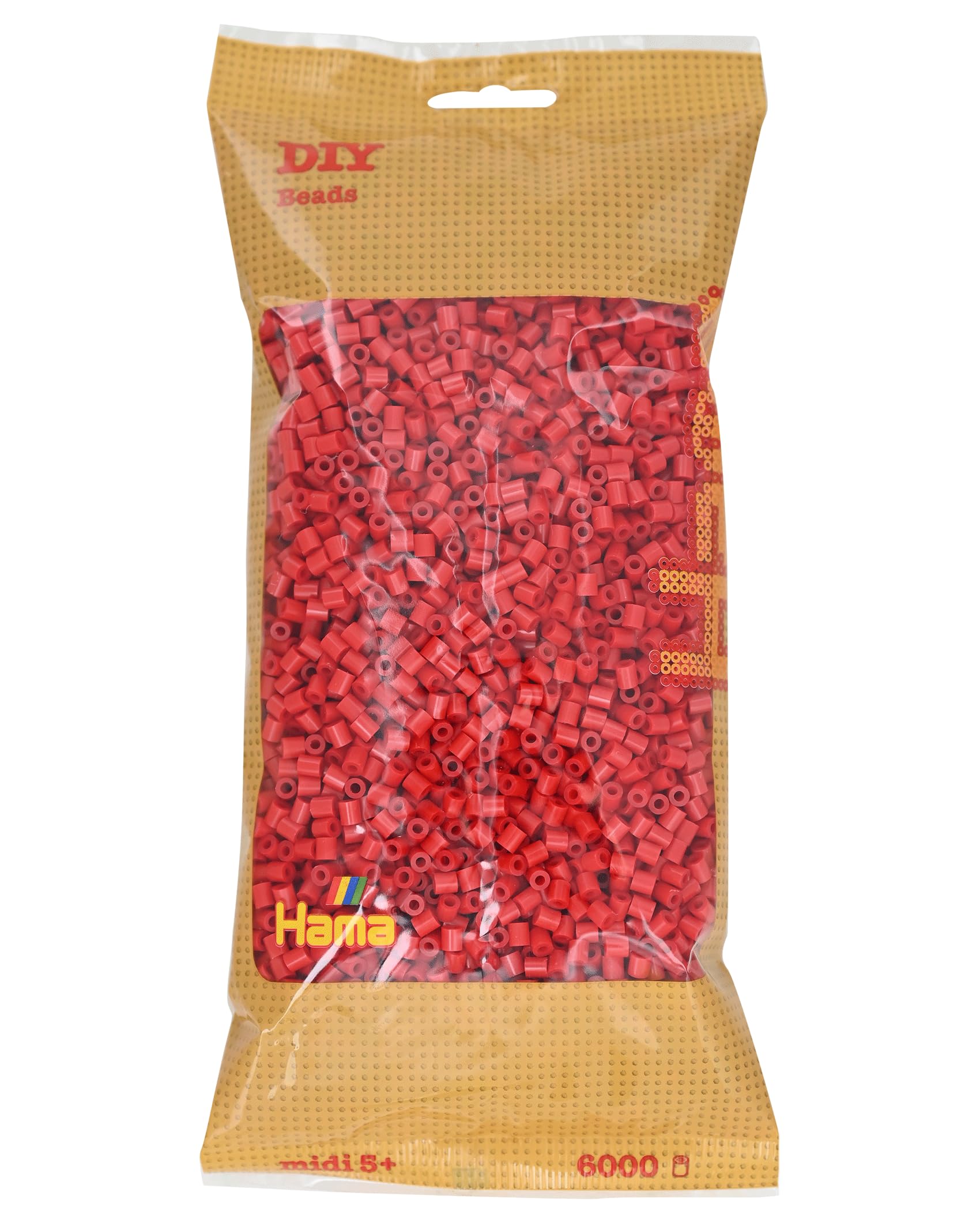 Hama Fuse Beads (6000-Piece, Red)