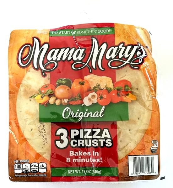 MAMA MARYS PIZZA CRUST 7IN