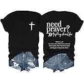 Need Prayer Tap My Shoulder Shirt Christian T-Shirt Unisex