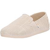 Toms Women's Redondo Loafer Flat, Natural Metallic, 8