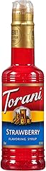 Torani Strawberry Syrup, 12.7 Ounces