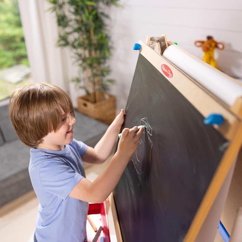 Melissa & Doug - Ensemble D'Art Chevalet - Jouet En Bois - Activité Manuelle Enfant - Loisir Créatif - Jouet D'Activité, De Développement Et Apprentissage - Cadeau Enfant 3 Ans Et + -