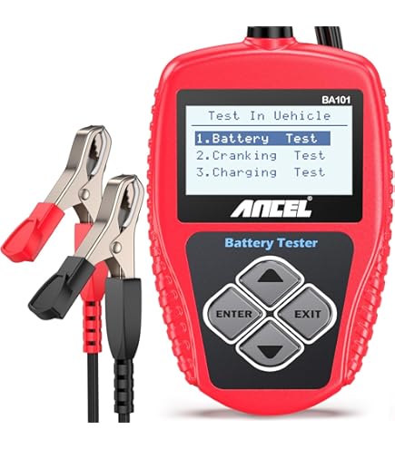 SOLAR BA5 12V バッテリーデジタルCCAテスター