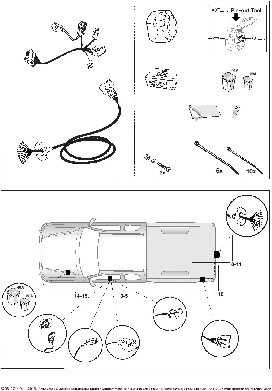 Wiring Diagram Gallery: Ford Ranger 13 Pin Wiring Diagram