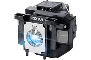 COOBAN ELPLP57 /V13H010L57 Replacement Projector Lamp Bulb with Housing for Epson EB-450Wi EB-440W EB-460, PowerLite 460 450W, BrightLink 455Wi 450Wi 455WI-T Projector Lamp