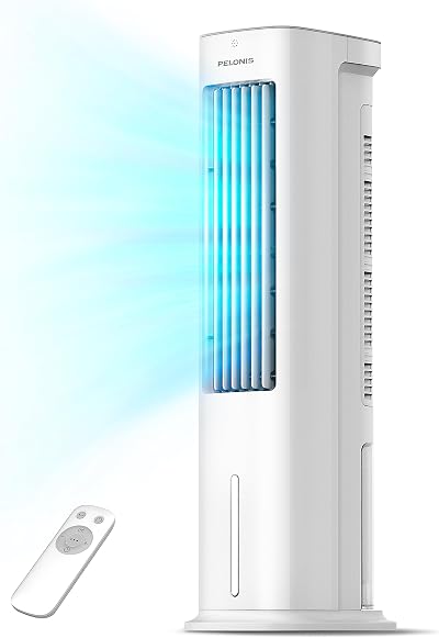 Pelonis 5L Air Cooler Evaporative 3 in 1 with Remote 60° Oscillation 7h