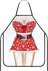 TOPWAYS Funny BBQ Apron for Men & Women - Novelty Cooking Gift view 1