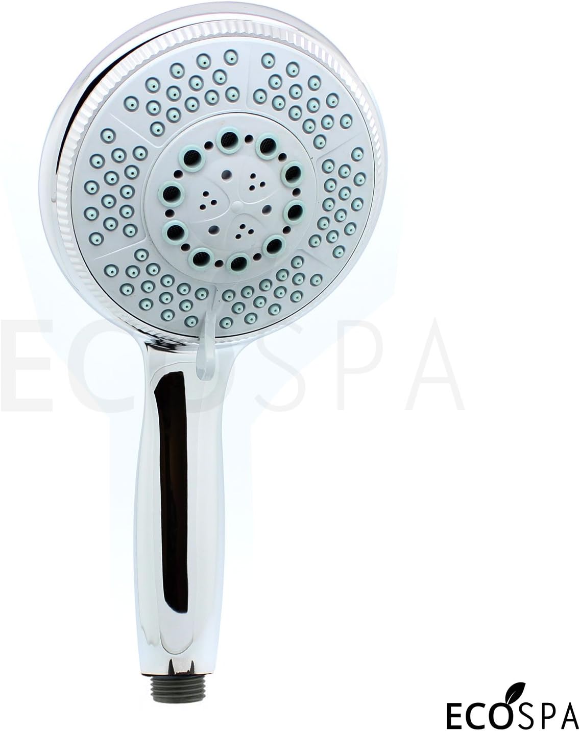 Large 5 Mode Universal Shower Handset in Chrome by ECOSPA Amazon.co.uk