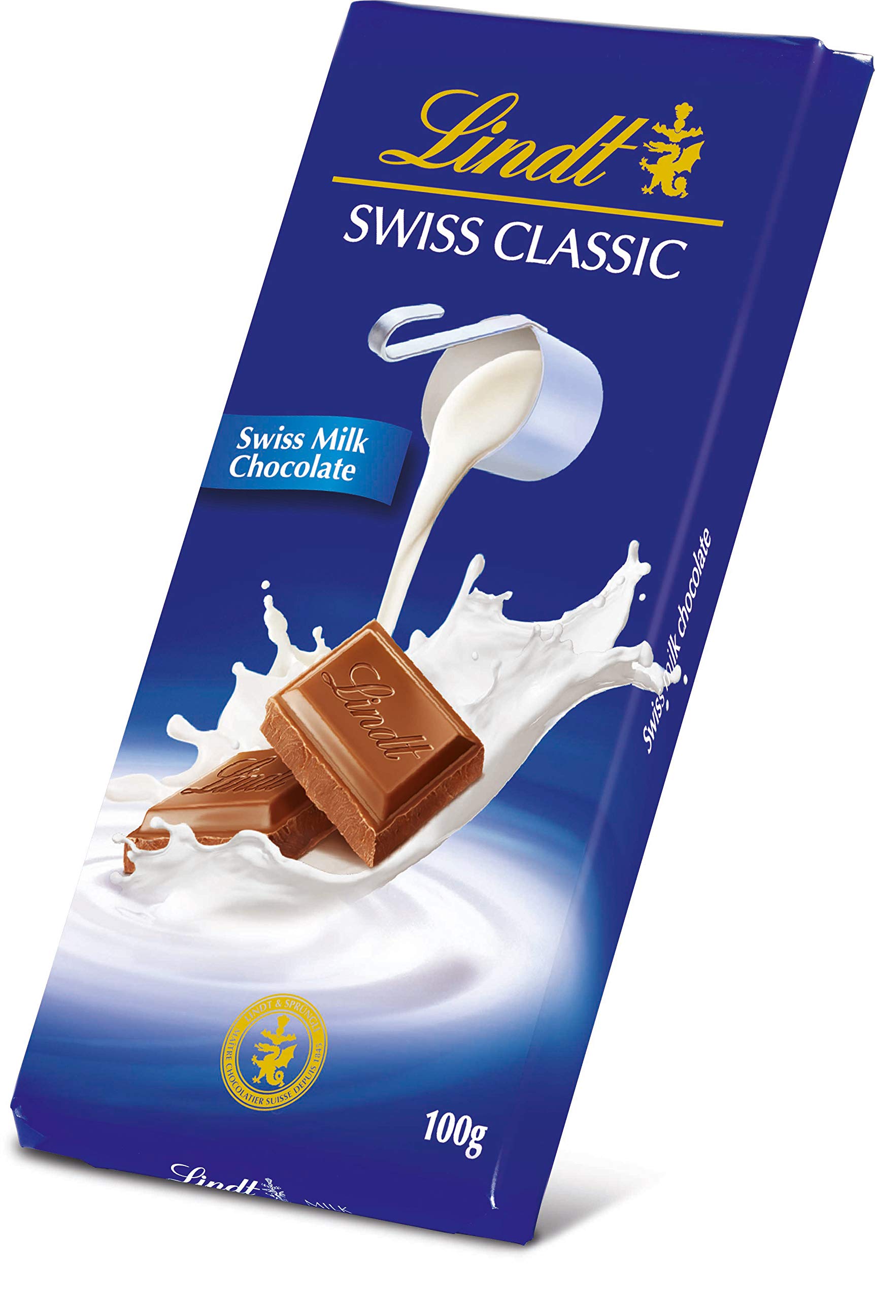 Lindt Swiss Classic Milk Chocolate - 100g