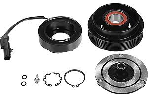 X AUTOHAUX 1 Set AC Compressor Clutch Replacement for Jeep Commander 8Cyl 5.7L 2006-2009