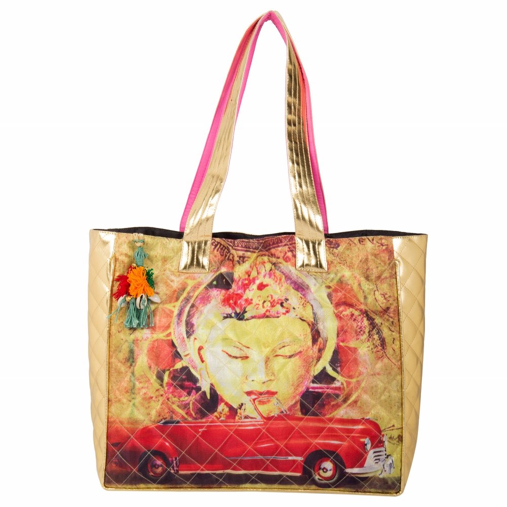 the house of tara women's handbag (multi colour)