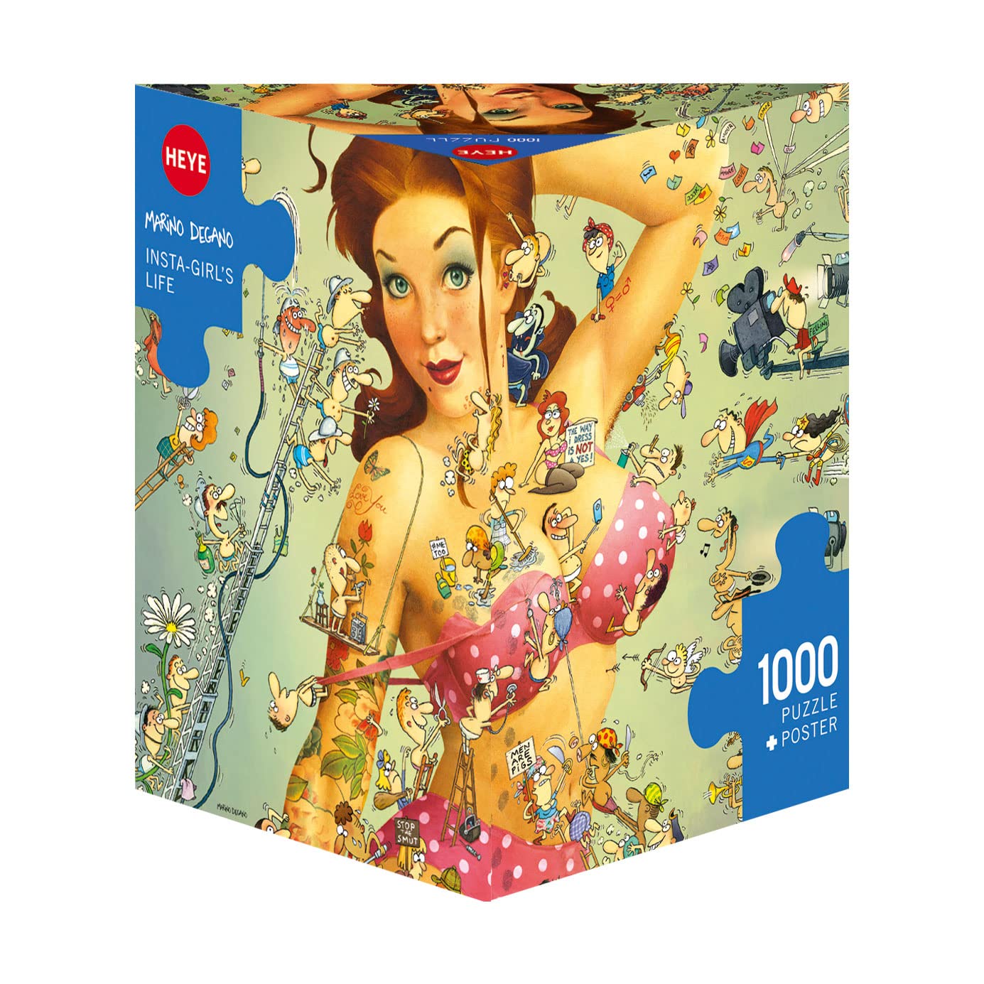 Heye Insta-Girl's Life Puzzle, Silver