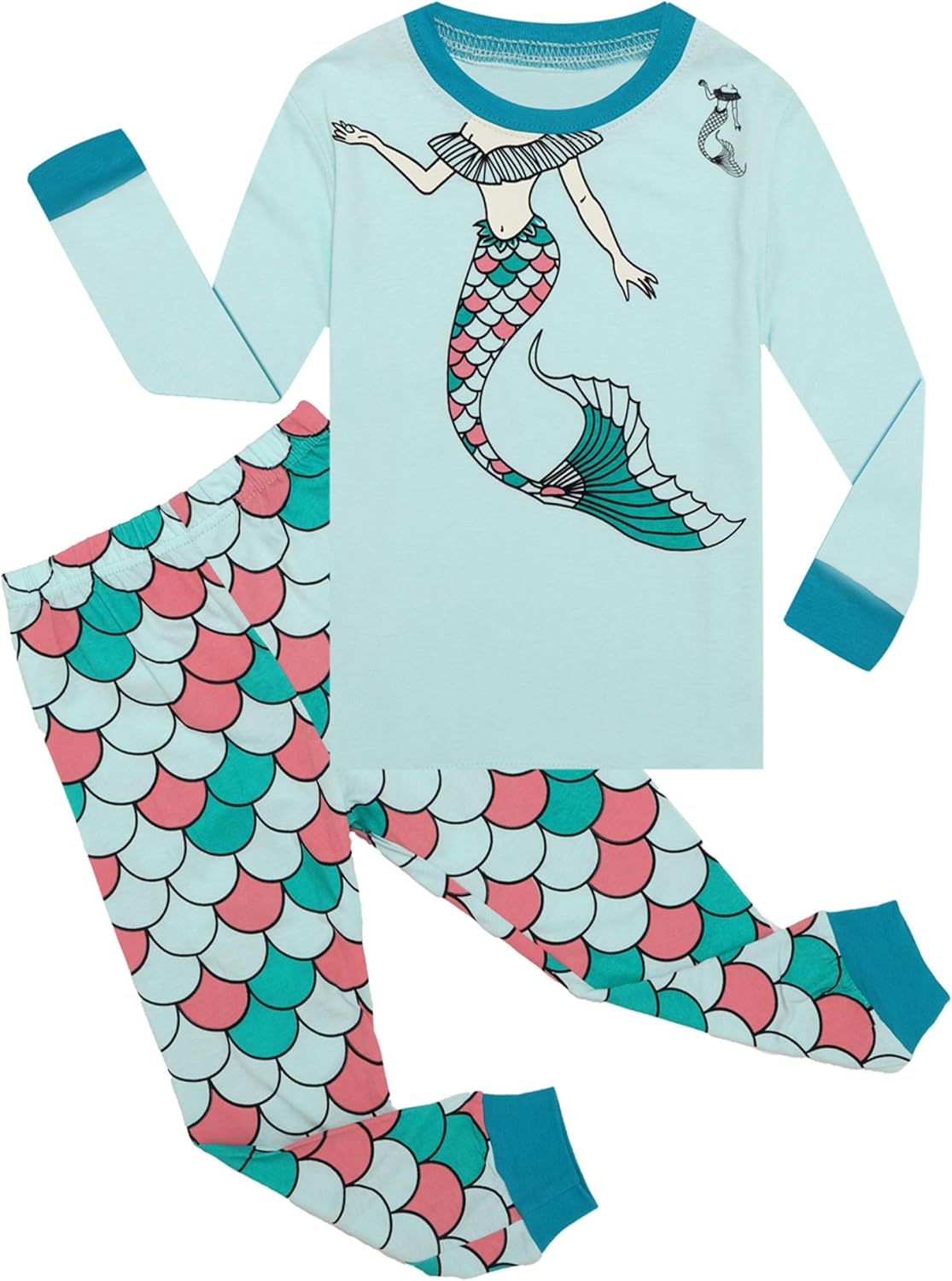 Tkala Fashion Pajamas for Girls Children Clothes Sets 100/% Cotton Little Kids Pjs Sleepwear