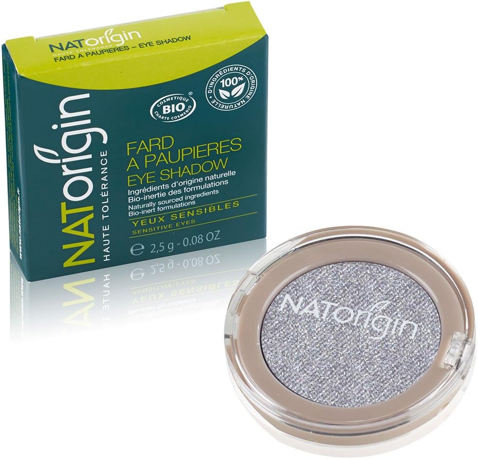 NATorigin Powder Eye Shadow, Silver 2.5 g