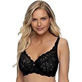 Felina - Paramour Peridot Lace Full Coverage Unlined Bra for Women