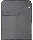 TETON Sports Sleeping Bag Liner; A Clean Sheet Set Anywhere You Go; Perfect for Travel, Camping, and Anytime You’re Away from Home Overnight; Machine Washable; Travel Sheet Set for Your Sleeping Bag