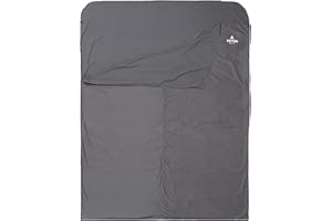 TETON SPORTS Teton Sleeping Bag Liner; A Clean Sheet Set Anywhere You Go; Perfect for Travel, Camping, and Anytime You’re Away from Home Overnight; Machine Washable; Travel Sheet Set for Your Sleeping Bag