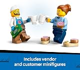 LEGO City Donut Truck Toy 60452 with 2 Minifigures Creative Building Set view 5