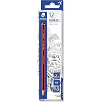 STAEDTLER 110-HB Tradition Graphite Pencil for Drawing & Sketching