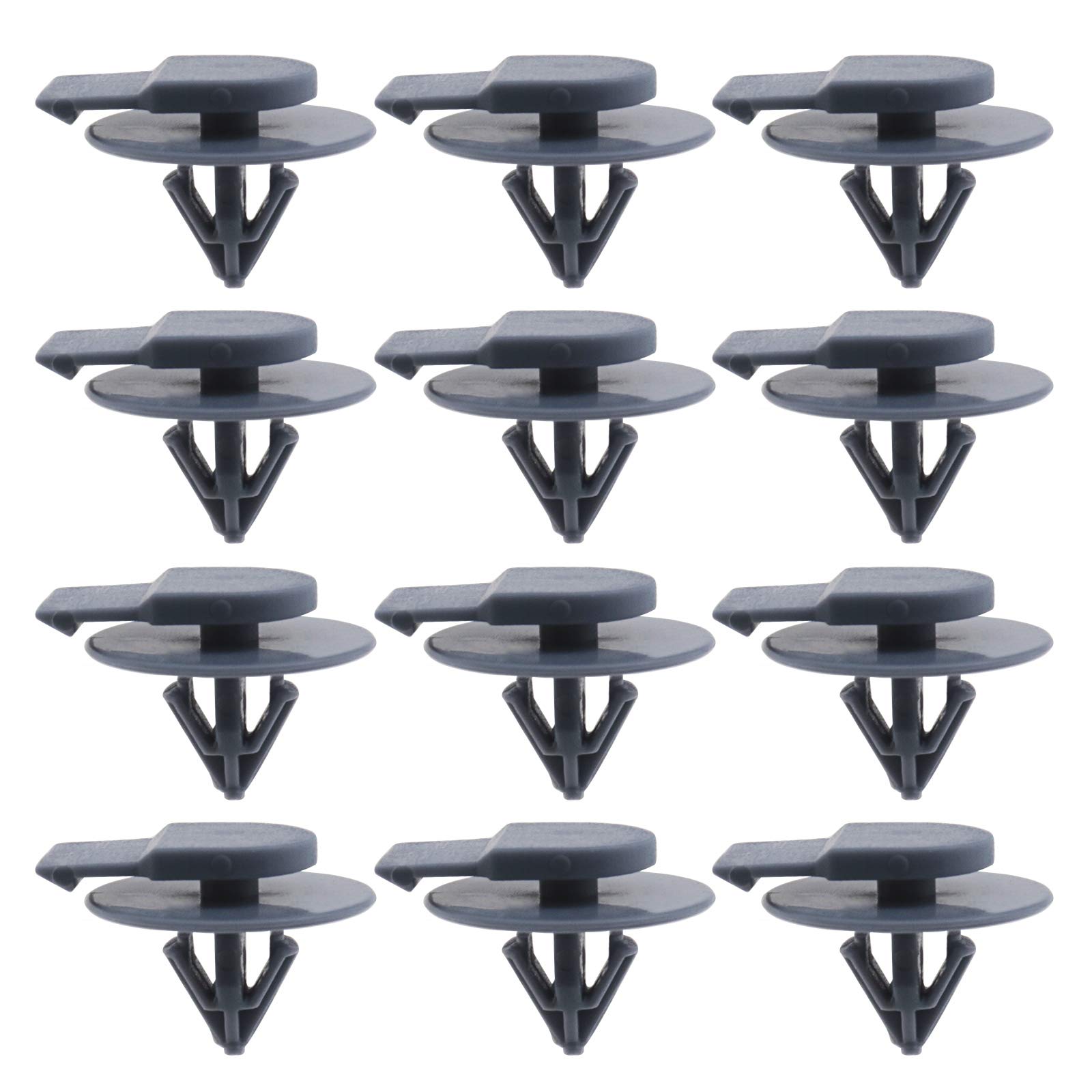 OTOTEC 50 Pcs Wheel Arch Trim Fastening Clips Grey Plastic Car Fasteners Holder Compatible With Mini R57 R56 R55 Cooper 07137073915