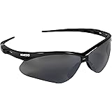 Jackson Safety V30 Nemesis Safety Glasses 25688, Smoke Mirror with Black Frame, (case of 12)