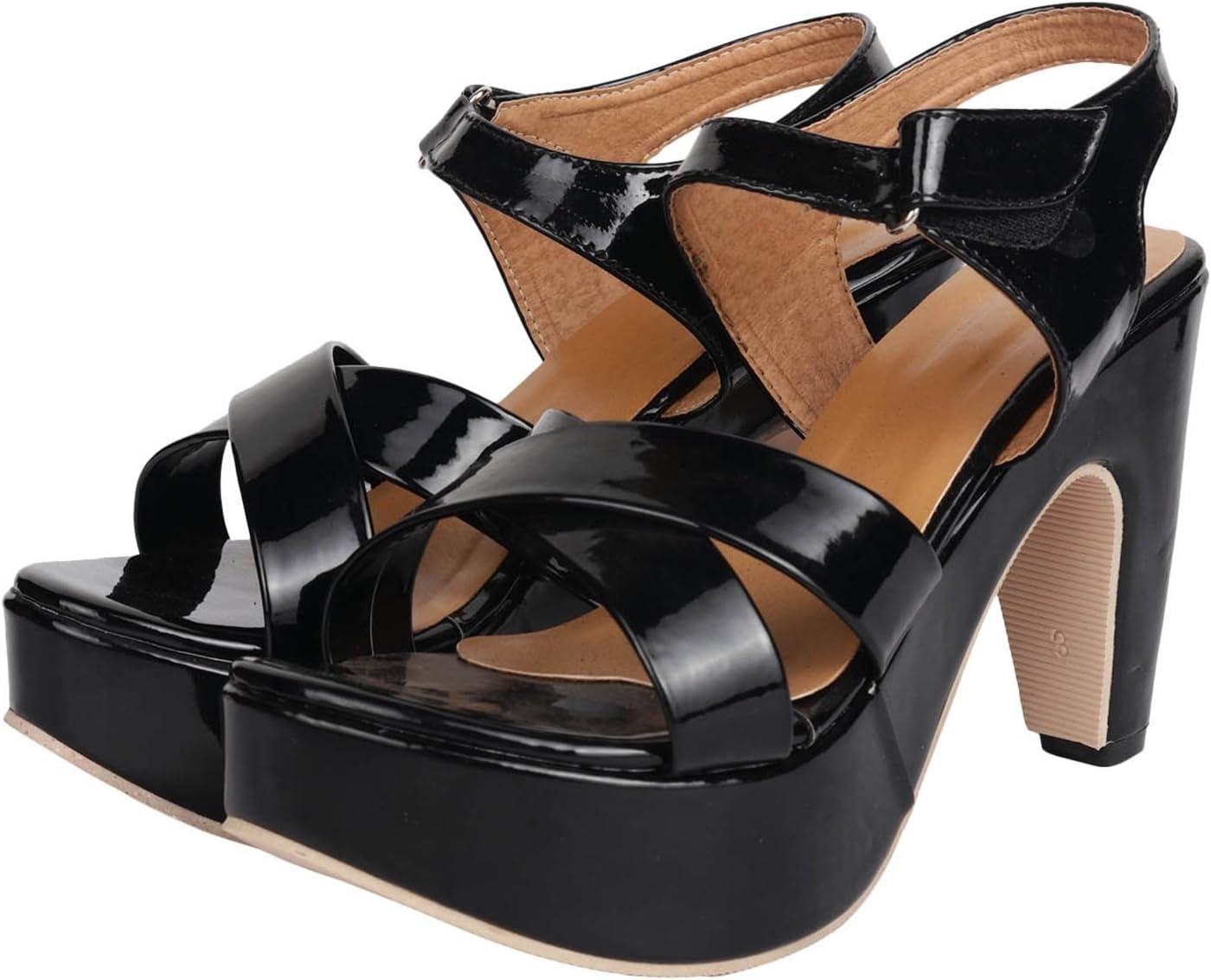 Do Bhai Bahubali Block Heel Sandal for Women