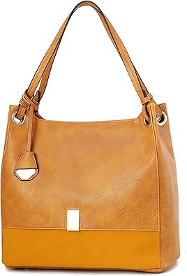 yellow satchel purse