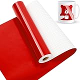 Lya Vinyl Glossy Red Permanent Vinyl Roll 12x40ft for Cricut & Craft DIY