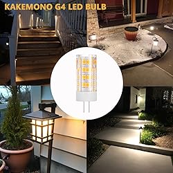 KAKEMONO G4 LED Bulb 4W 2700K Warm White bi-pin T3
