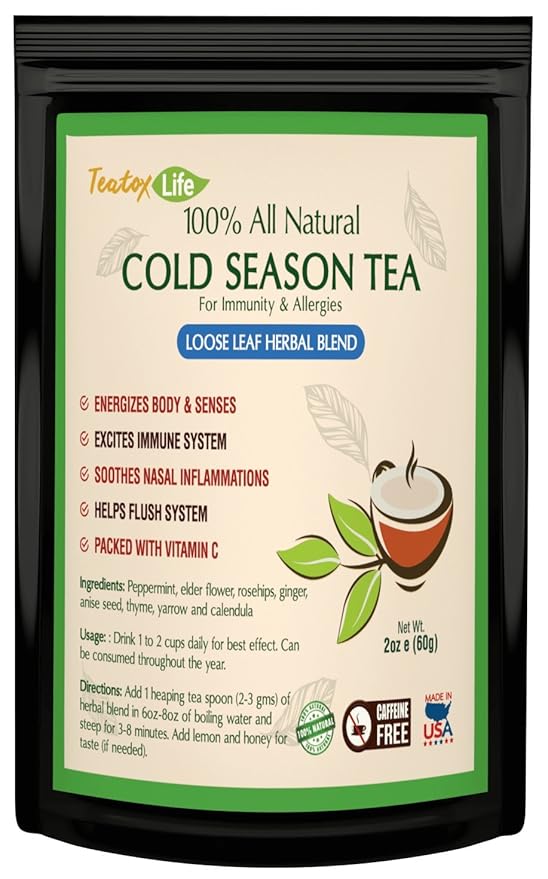 Immunity Tea for Respiratory Sinus Relief