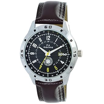 Black Dial Mens Gents Wrist Watch AD102