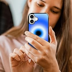 MMYAJT Evil Eye Aura Phone Case Fit for iPhone 16