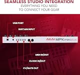 Akai MPK Mini Plus 37 Key USB MIDI Controller with 8 Pad Sequencer CV/Gate NKS view 7