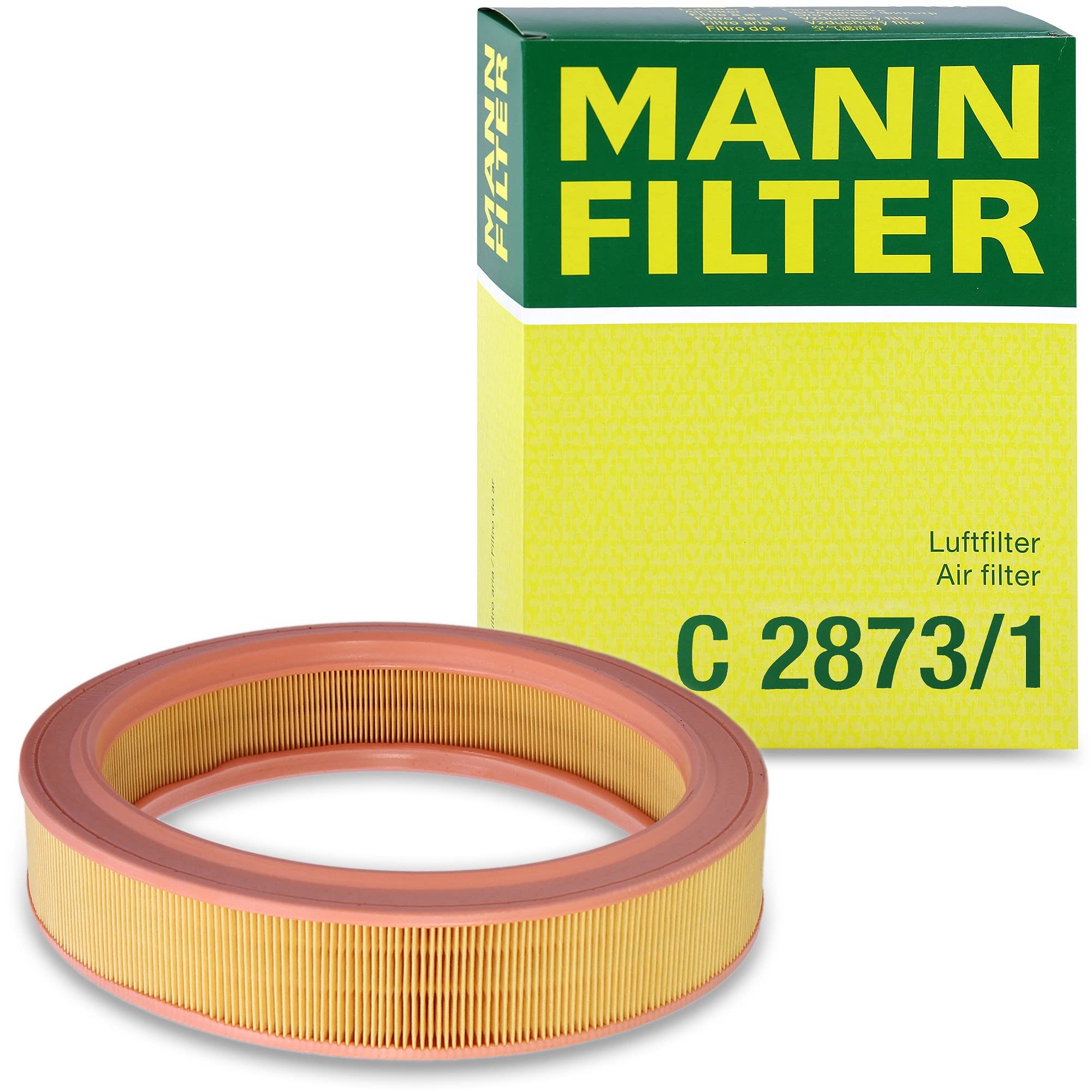 MANN-FILTER C 2873/1 Air Filter - for Cars + Transporters