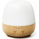 ASAKUKI Cordless Essential Oil Diffuser for Home 150ml | Battery Powered Aromatherapy Diffuser with Night Light and Auto-Off Switch, Compact and Portable for Bedroom Office Use