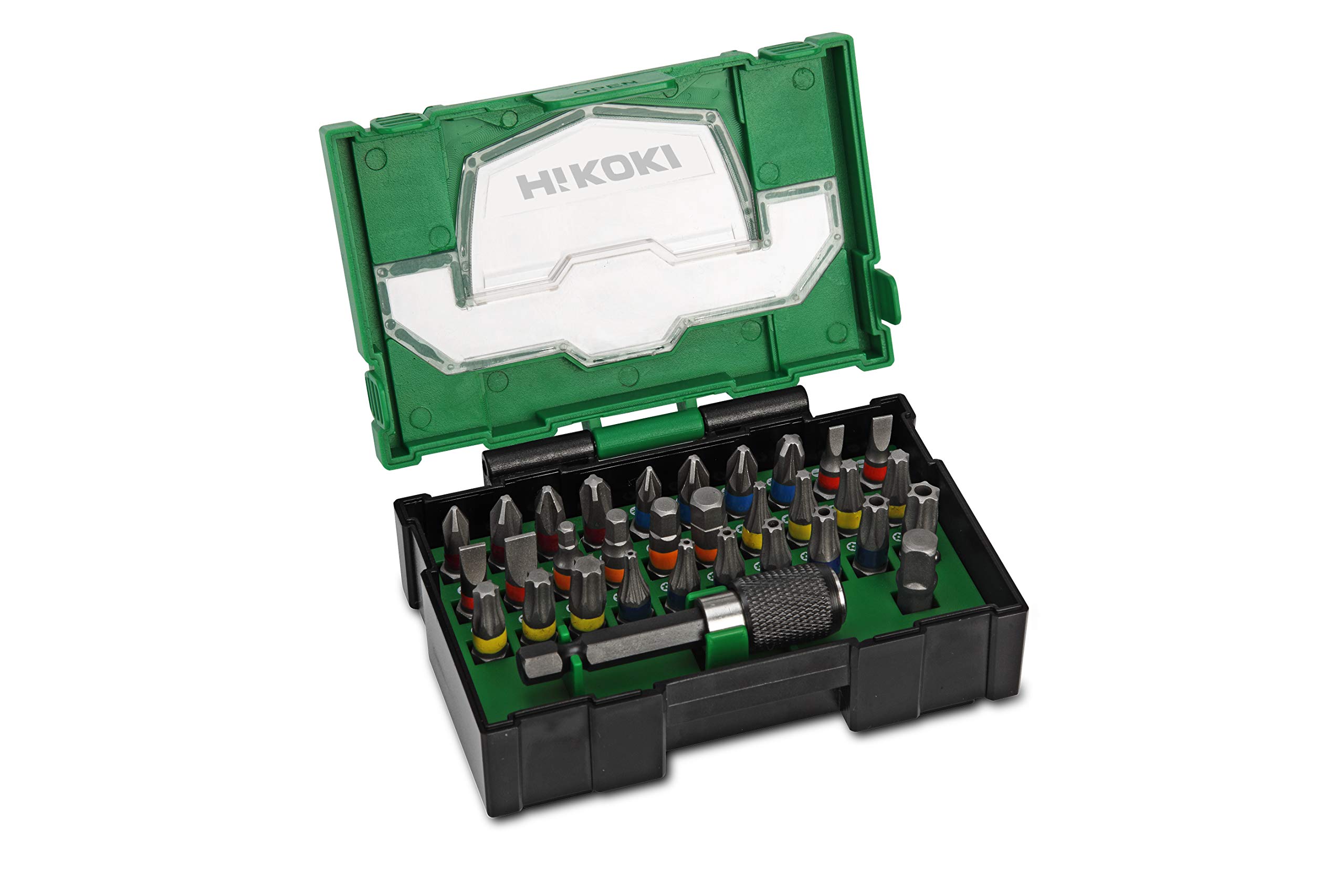 Hitachi 400.300.19 Stackable Accessory Bit Set (32-Piece)