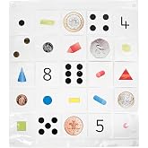 Transparent Pocket Mat with 5x5 Grid for Bee-Bot and Blue-Bot Floor Robotics - Teacher-Customizable Activity Mat for K-2 Computer Science, STEM, Storytelling and Elementary Cross-Curricular Lessons