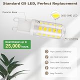 DiCUNO G9 LED Bulbs 6000K Cool White 3W 410LM 6 Pack Not Dimmable view 6