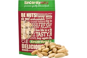 Sincerely Nuts Brazil Nuts Roasted and Unsalted - Five lbs. Bag | Premium Healthy Snack Food | Whole, Kosher, Vegan, Gluten F