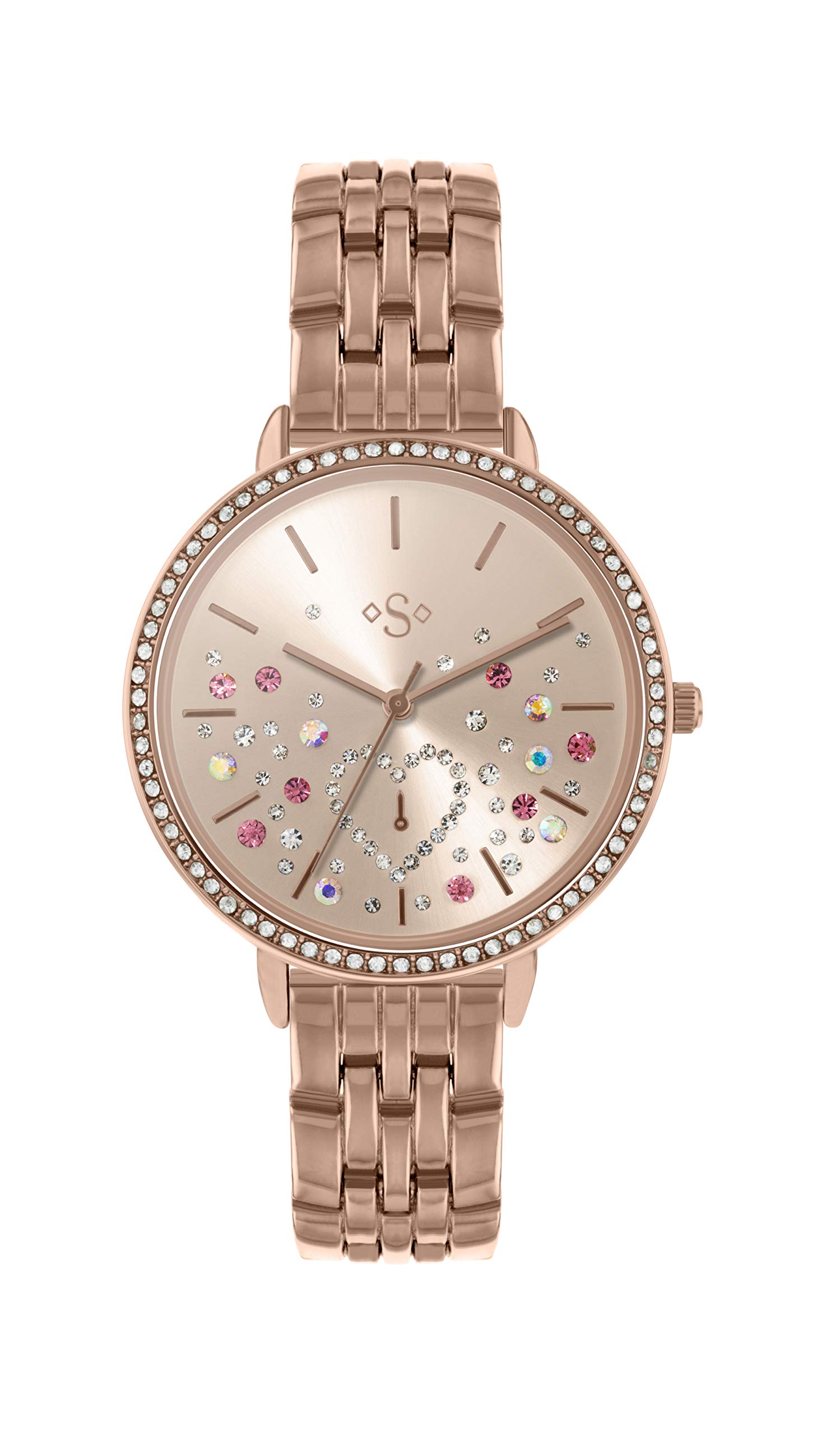 Spirit Womens Quartz Watch, Analogue Classic Display and Stainless Steel Strap ASPL118