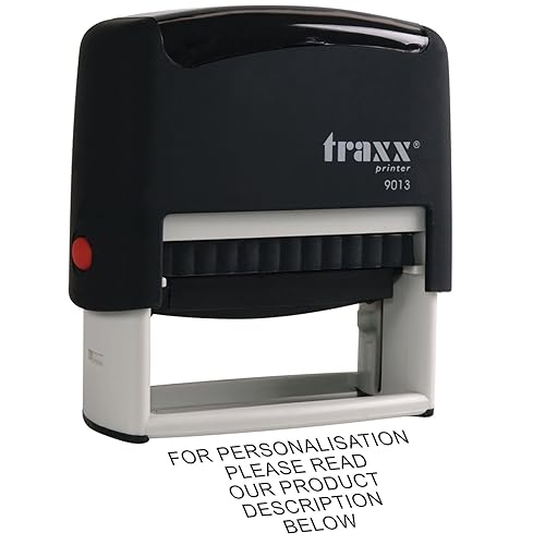 Company Stamp Round with Company Name, 38mm diameter self inking rubber