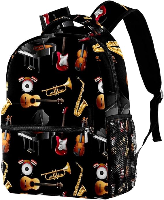 Seamless Instrument Backpack Double Strap Shoulder Bag Lightweight