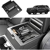 Coleya 2025 2026 4Runner Center Console Organizer for Toyota 4Runner (All Trims), with Small Handle&Coin Holder, Durable ABS