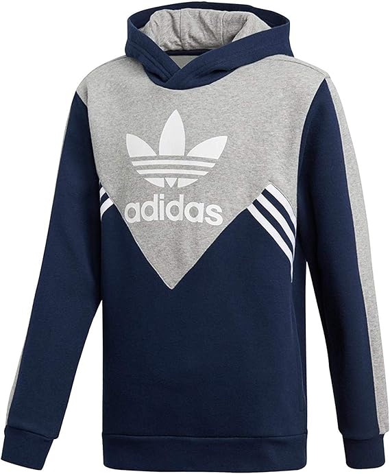 adidas originals trefoil hoodie navy