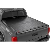 Rough Country Hard Roll-Up Tonneau Cover for Toyota Tacoma (2016-2023) - Aluminum Truck Bed Cover, Fits 5' Bed