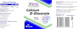 Tulip BioPharma Calcium D-Glucarate 500mg 90 Capsules High Strength view 2