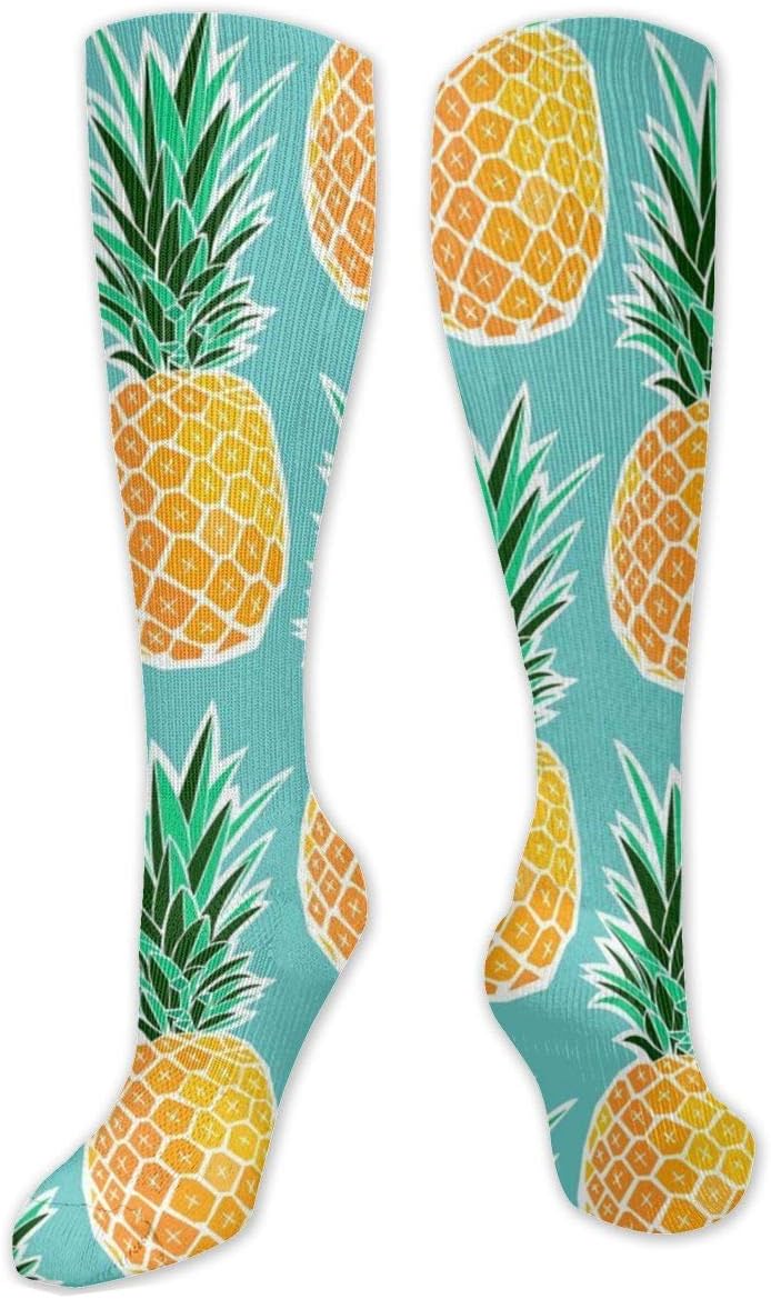 Course Bas De Compression Femme Homme Pour Sport Naqlzsock Ananas Tropical Hawaien Chaussettes De Compression Pour Hommes Et Femmes Athletisme Trekking Chaussettes De Contention Sports Et Loisirs Chausettes