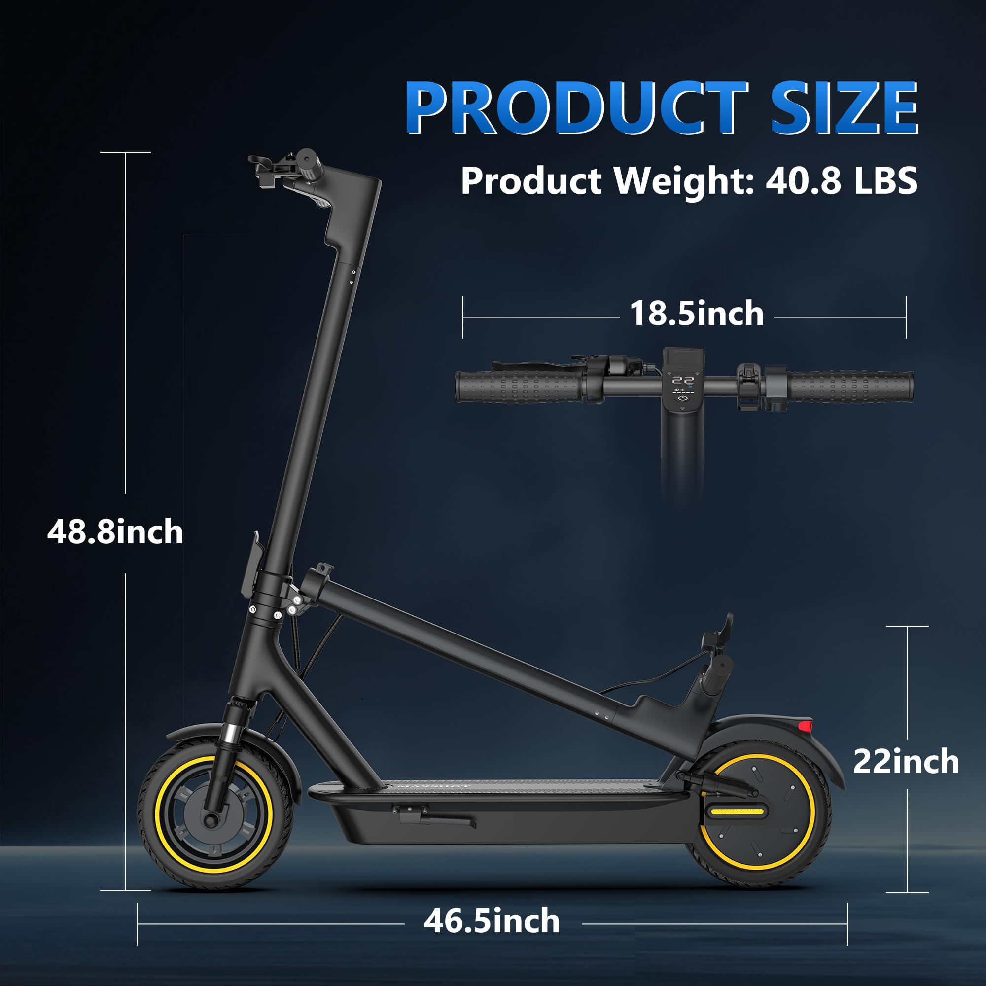 Electric Scooter for Adults, 8.5/10/14