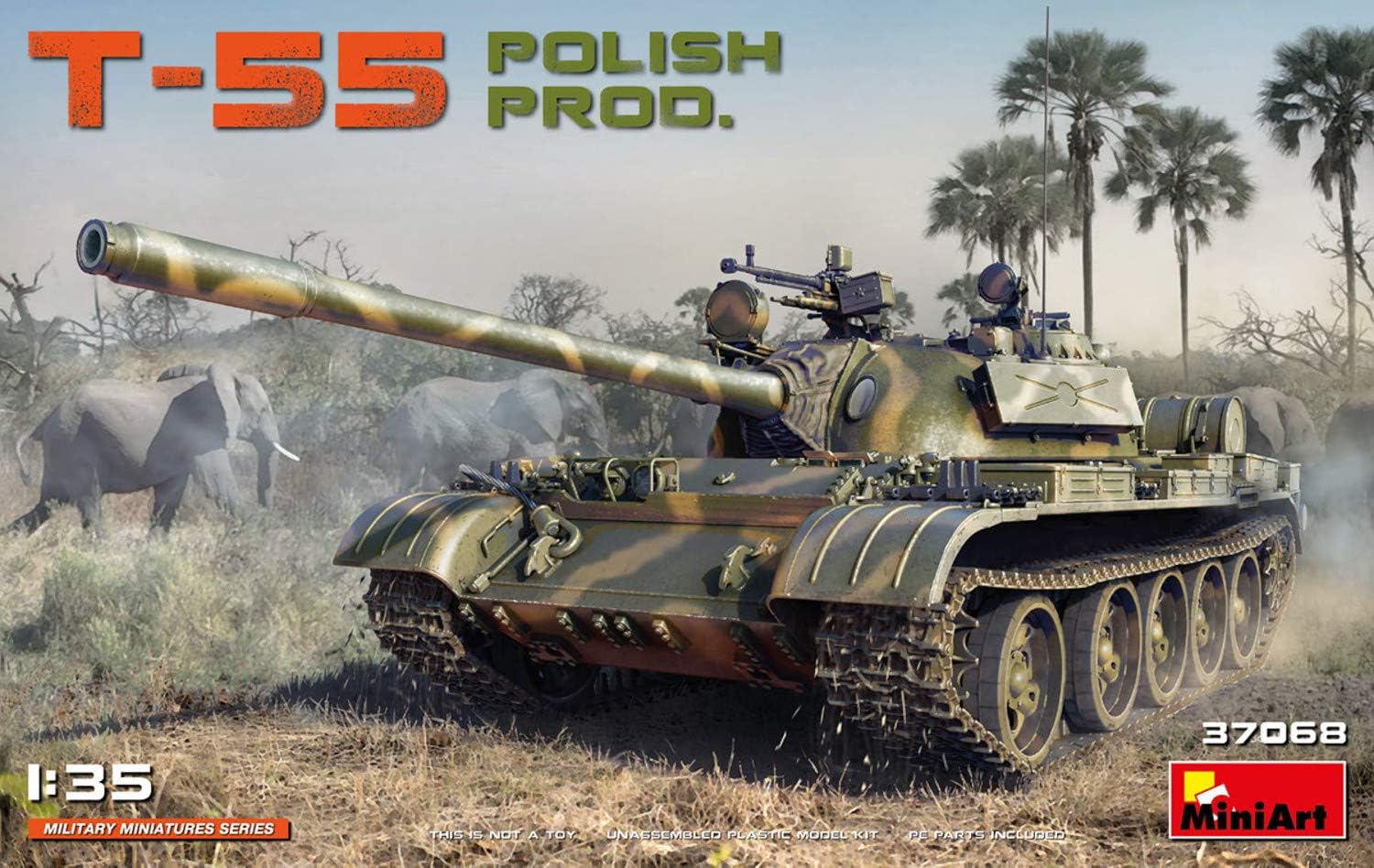 Miniart 1:35 - T-55 PolishProd, White