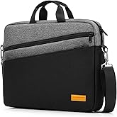 bagasin 15 15.6 16 17 17.3 inch Laptop Computer PC Shoulder Bag Carrying Case, Water-Repellent Briefcase